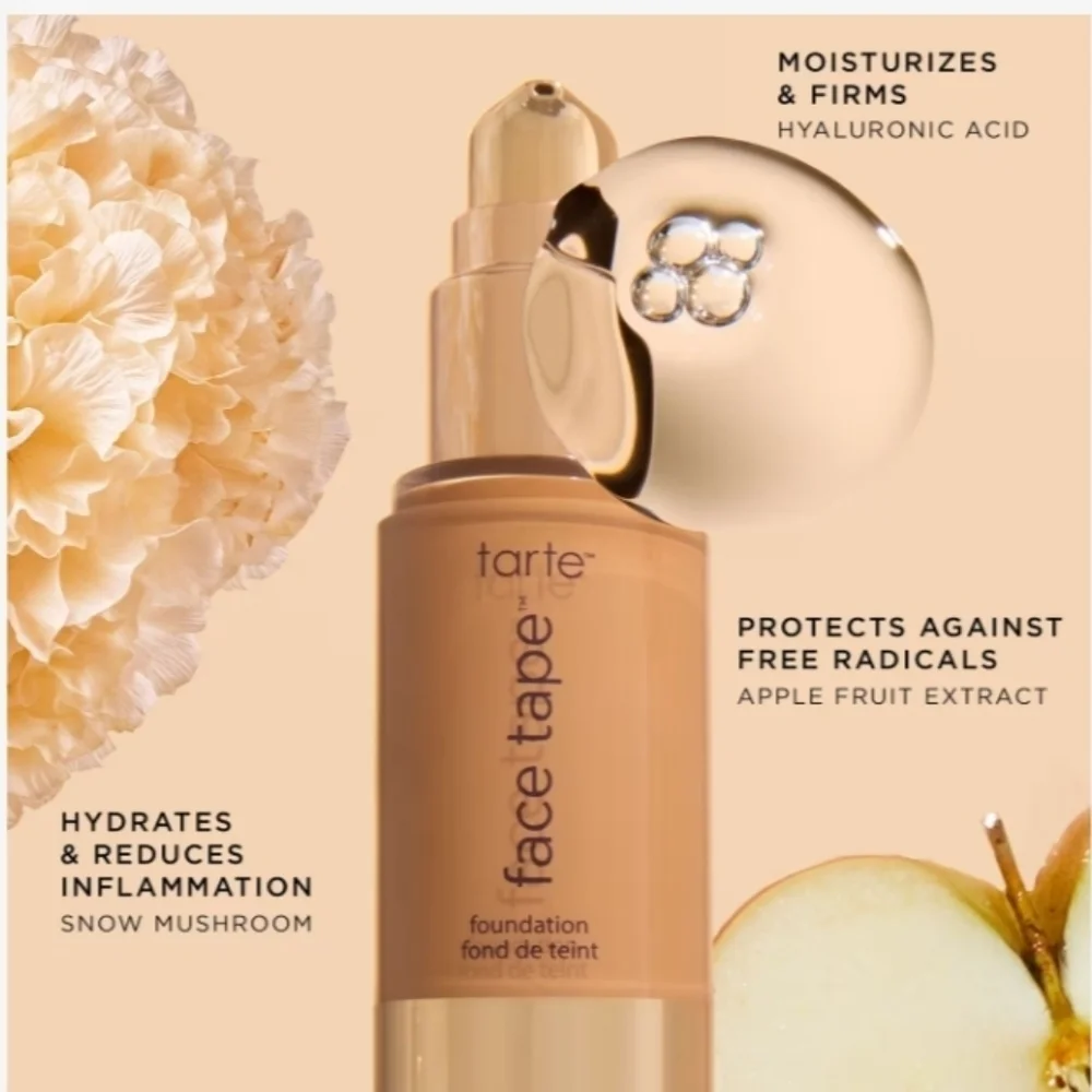Tarte Face Tape Foundation - 60G Mahogany Golden New